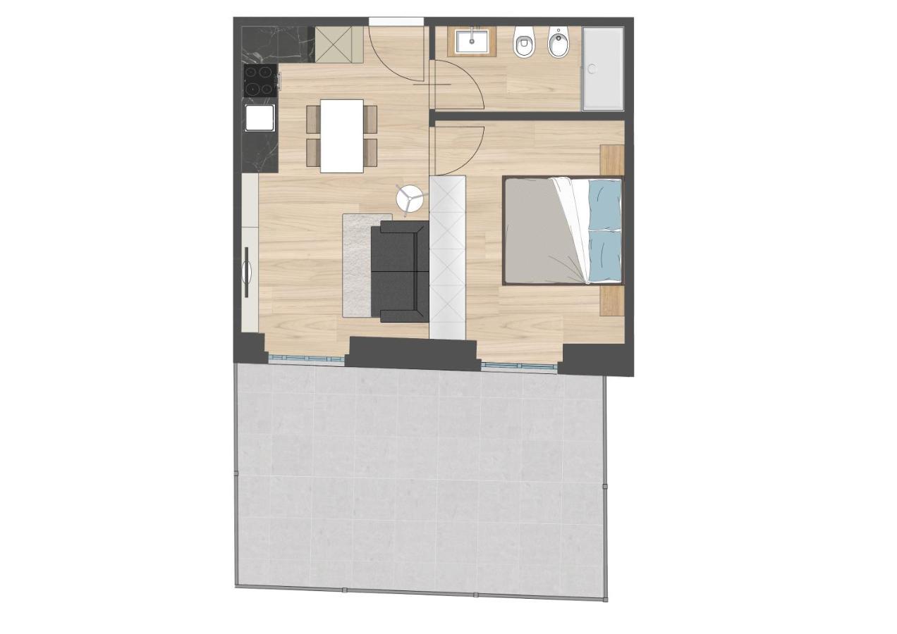 Ah Villaglori Boutique Apartments Brescia Esterno foto